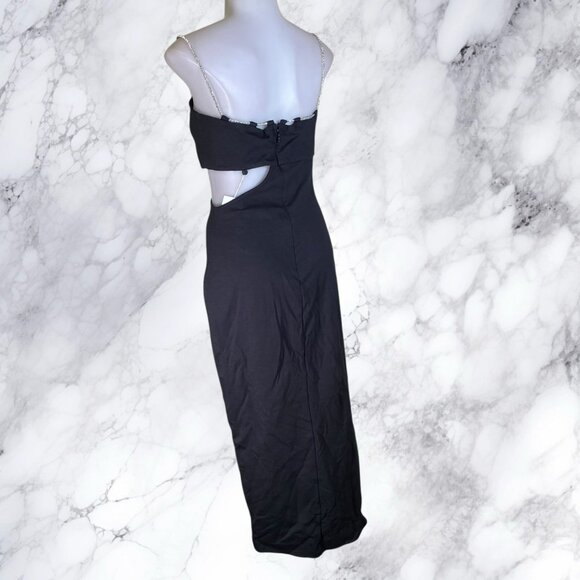 Lovers and Friends Charlotte Midi Dress - Black - Picture 9 of 9